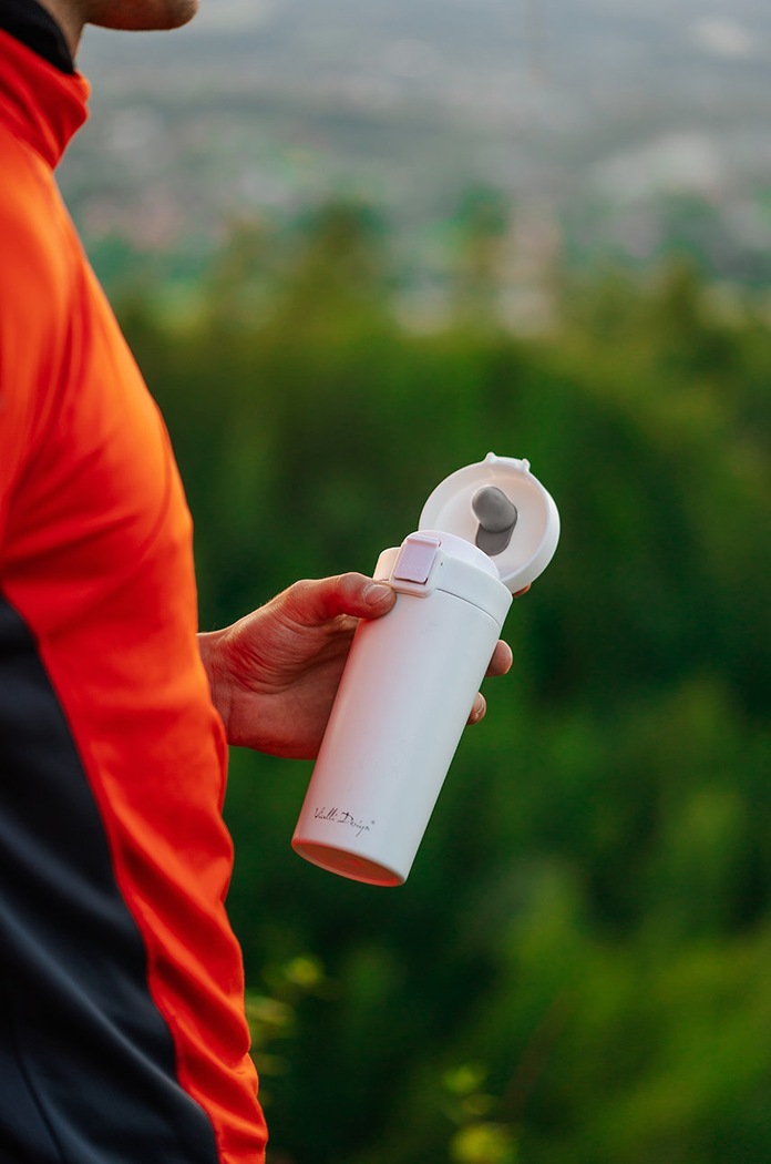 Vialli Design Ισοθερμική κούπα Fuori 400 ml λευκό 7664.