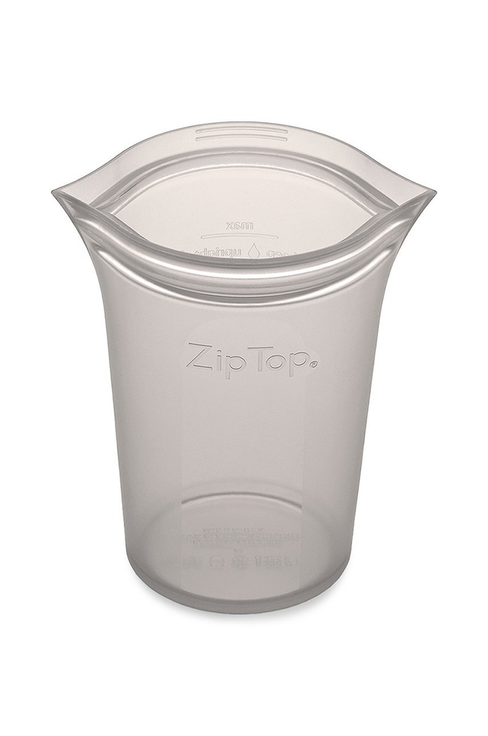 Zip Top Recipient pentru gustări Small Cup 237 ml gri Z.CUPS.02