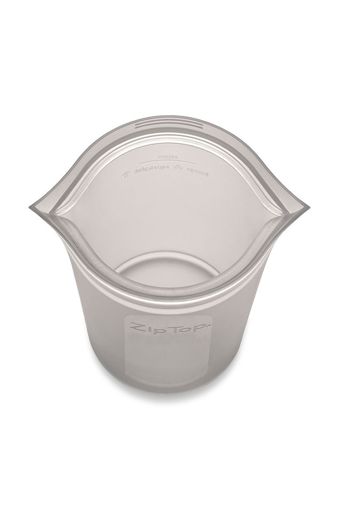 Zip Top Recipient pentru gustări Small Cup 237 ml Z.CUPS.02 gri AA00