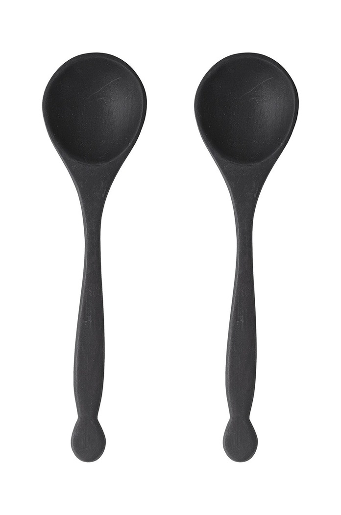 Bloomingville Salátové lžíce (2-pack) černá 82050448