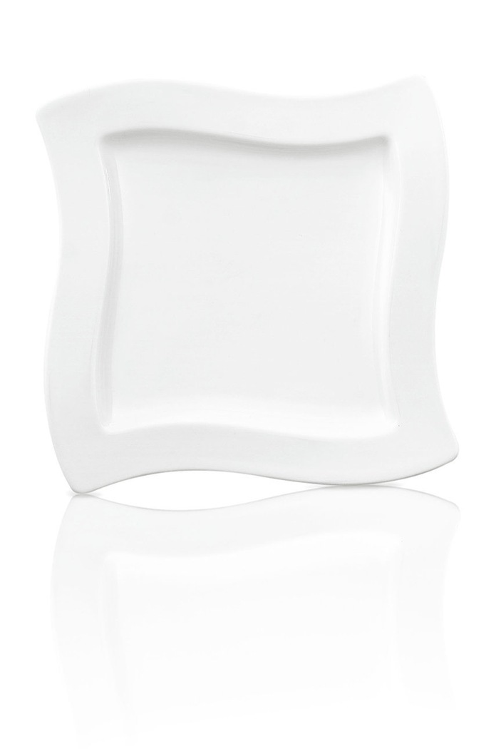 Villeroy & Boch talerz płaski NewWave 24 x 24 cm biały 1025252647