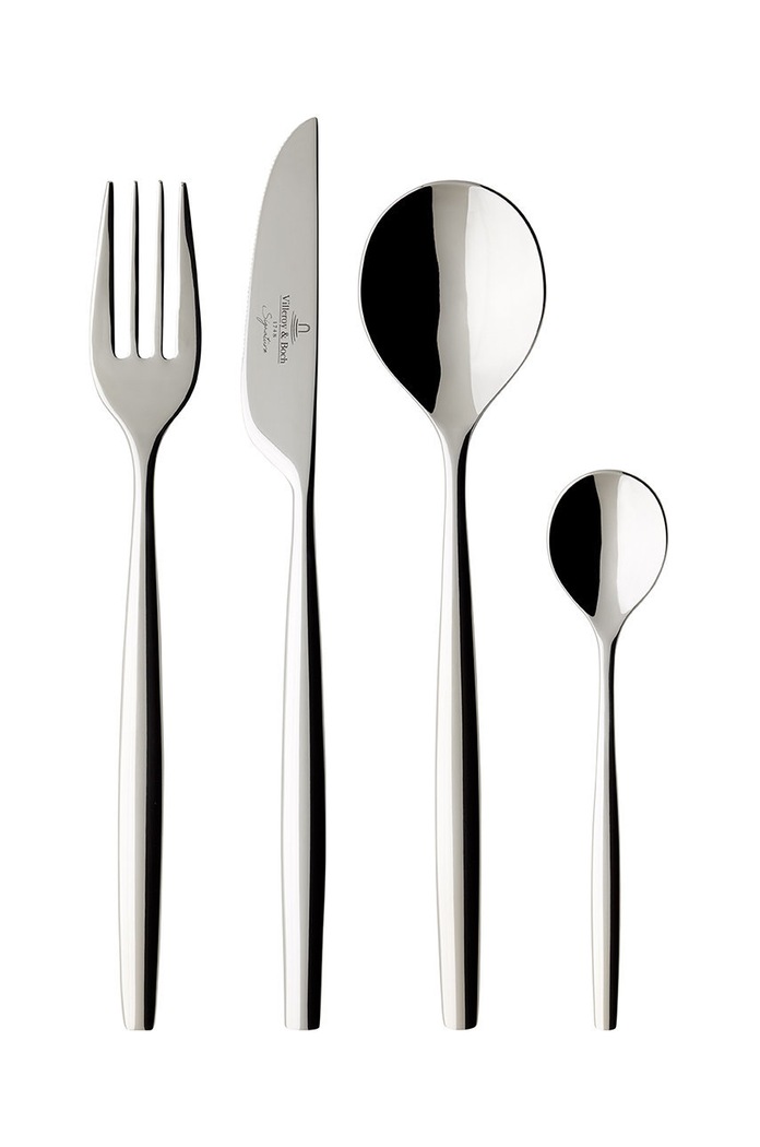 Villeroy & Boch komplet sztućców MetroChic (24-pack) szary 1265279030