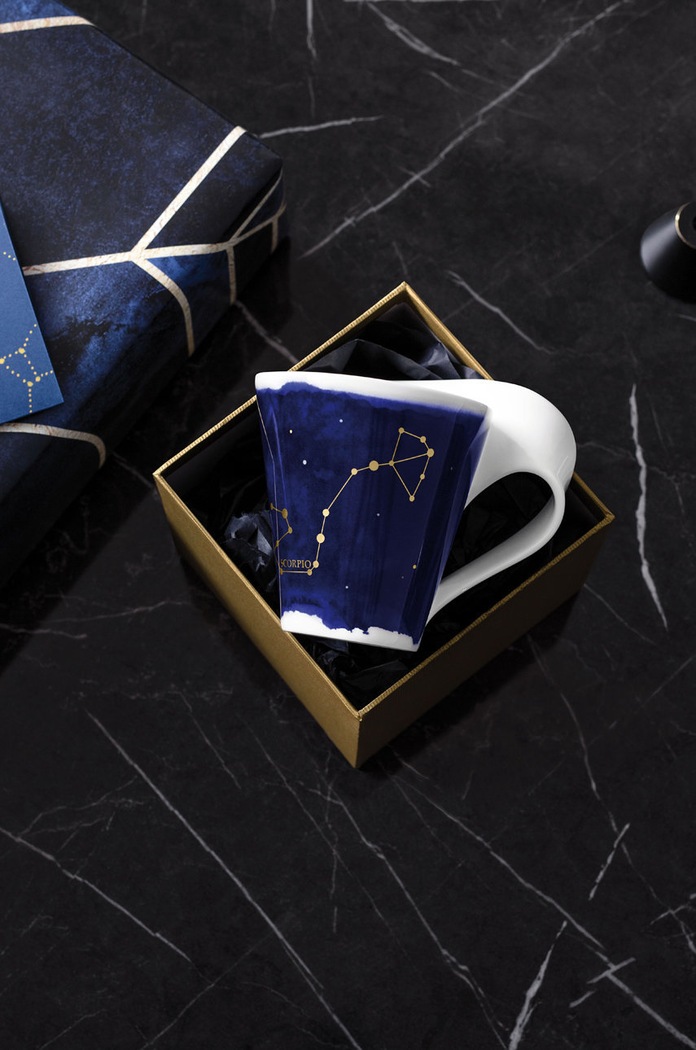 Villeroy & Boch Hrnek NewWave Stars, Skorpion 1016165820 modrá AA00