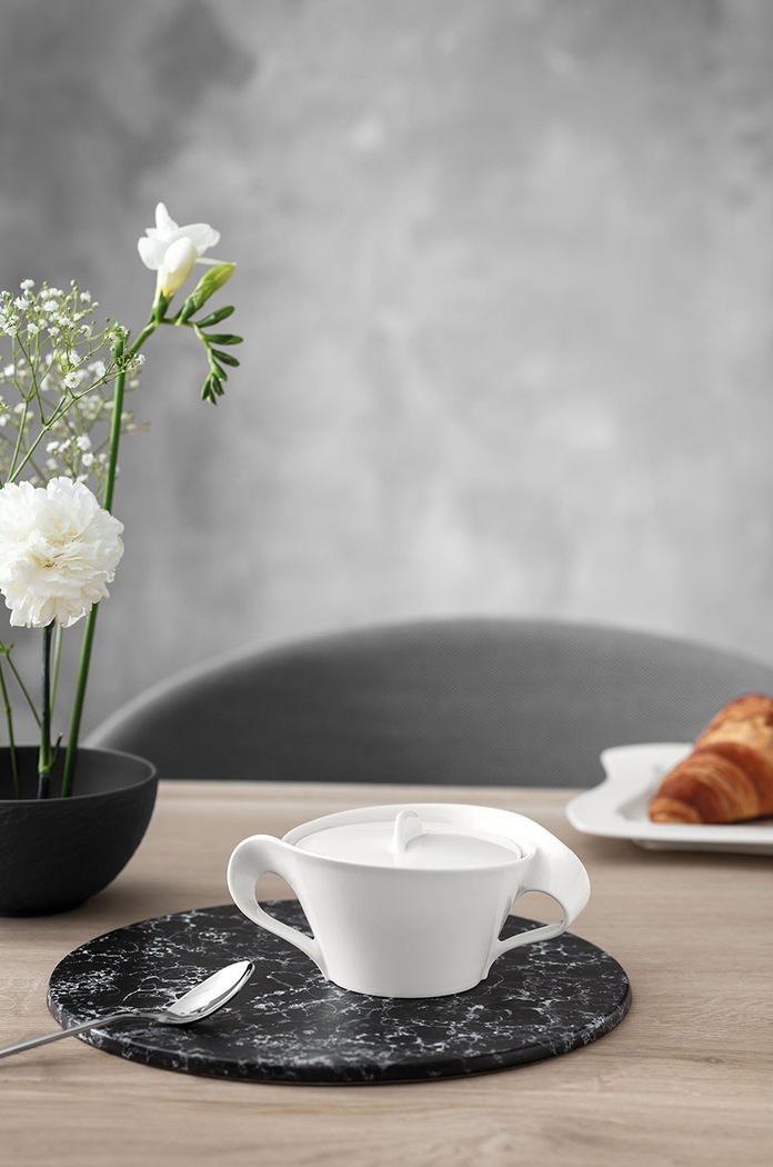 Villeroy & Boch cukortartó Newwave 1025250960 fehér AA00