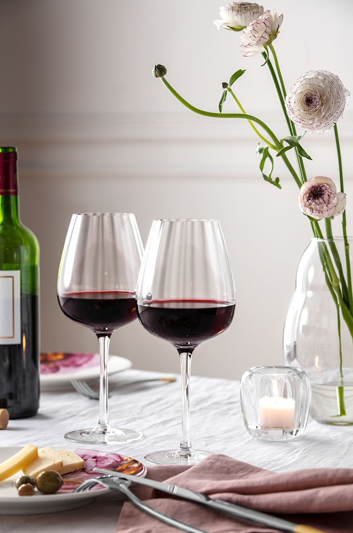 Sada pohárov na víno Villeroy & Boch Rose Garden (4-pak) 1137258110 priesvitná AA00