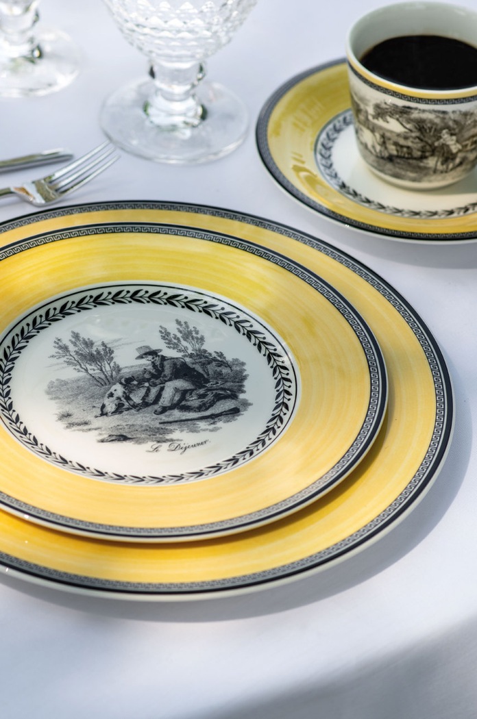 Podšálek Villeroy & Boch Audun Ferme O14 cm 1010671430 bílá AA00