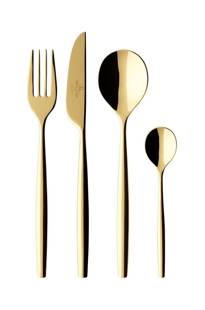 Villeroy & Boch Súprava príborov MetroChic d'Or žltá 1265289030