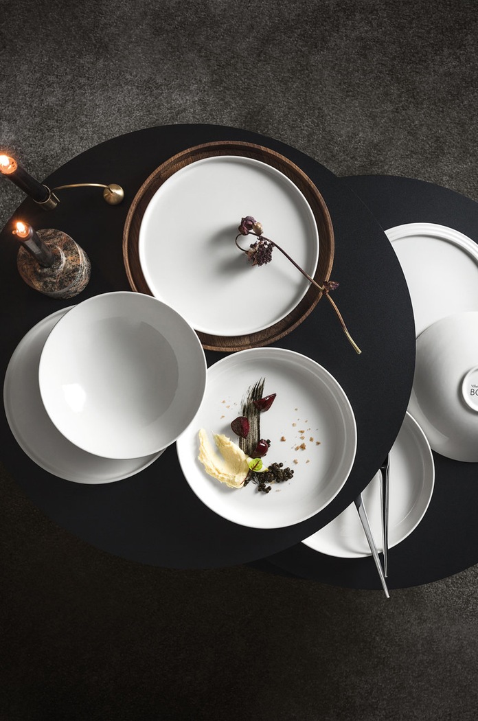 Konyha és bár Villeroy & Boch étkészlet Iconic La Boule (7 db) 1016659080 fehér