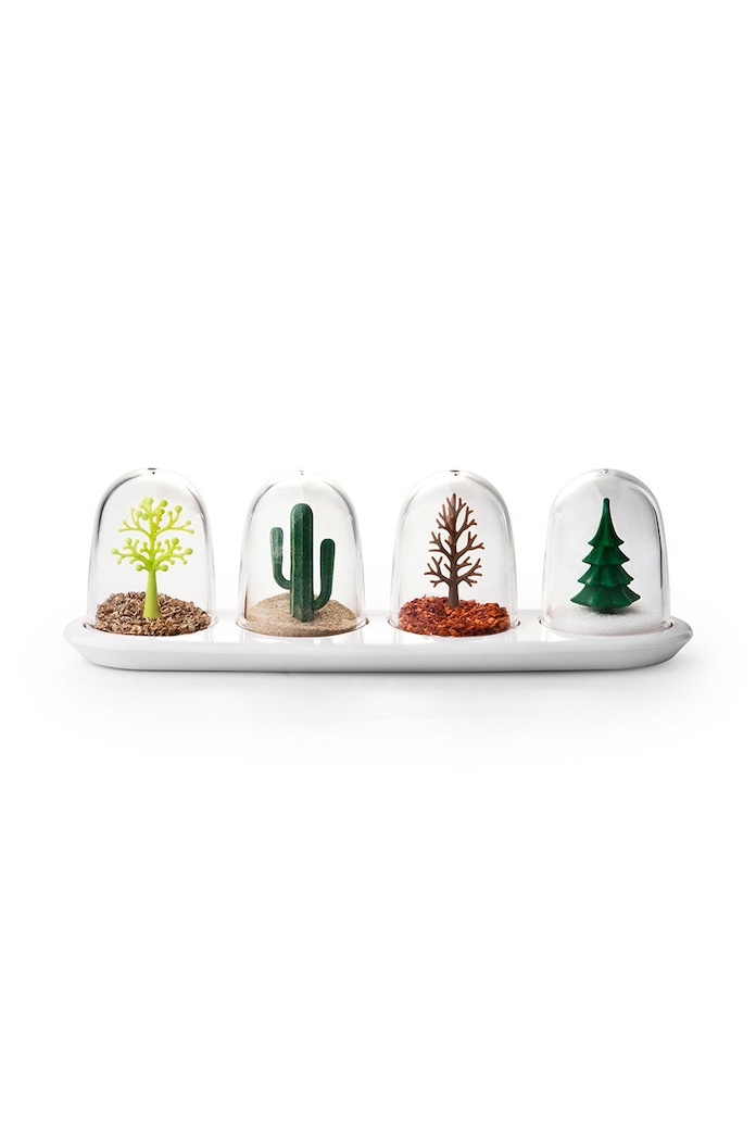 Qualy sada nádob na koření (4-pack) vícebarevná 10121.WH