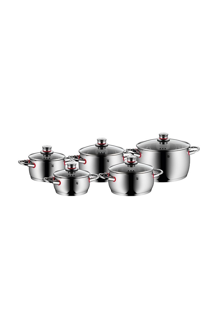 Kuhinja i bar WMF set lonaca s poklopcima Quality One (5-pack) 774056380 siva