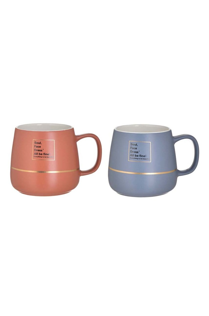 Σετ φλιτζάνια 2-pack πολύχρωμο 6.60.399.0005
