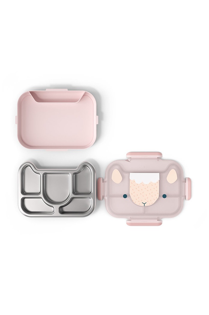 Monbento gyerek uzsonnás doboz Wonder 58280026 rózsaszín