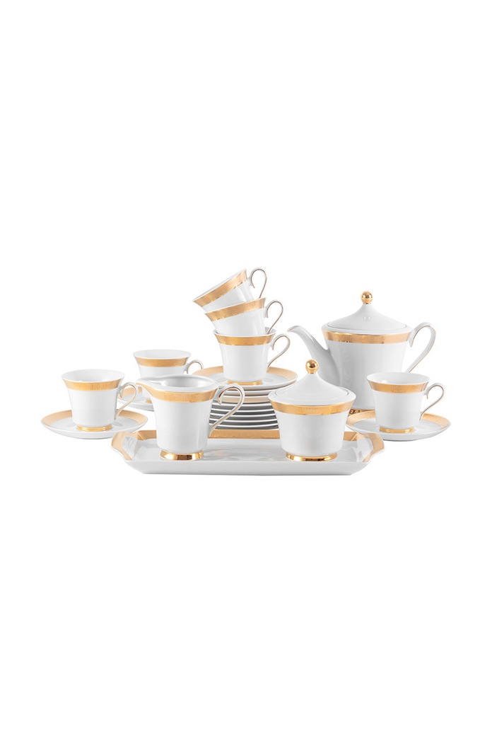 Kávový set pre 6 osôb Ćmielów Margaret viacfarebná 4022420K2G666