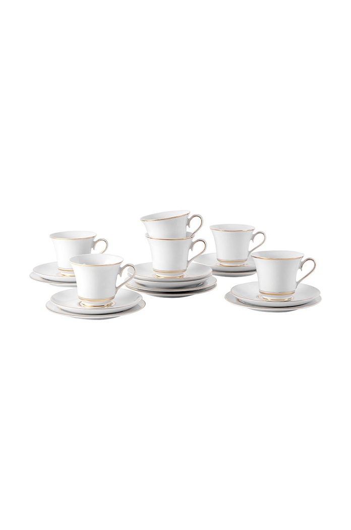 Kávový set pro 6 osob Ćmielów Margaret vícebarevná 4018420F2G667