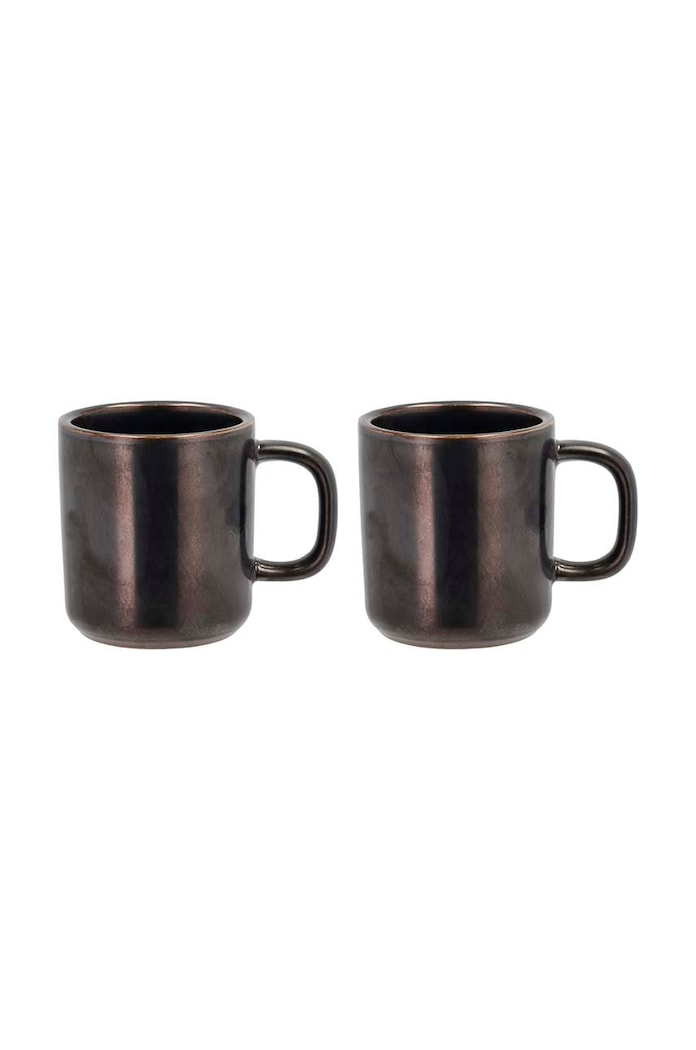 Villa Collection set căni Fjord 250 ml 2-pack 24604 negru AA00