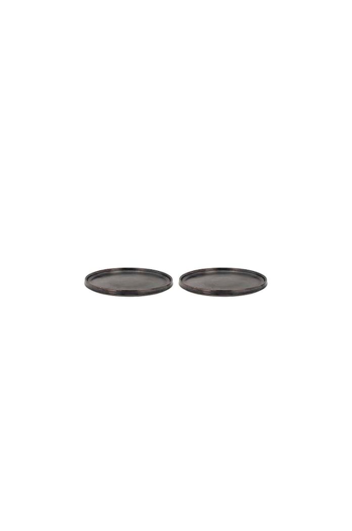 Sada talířů Villa Collection Fjord 2-pack černá 24608
