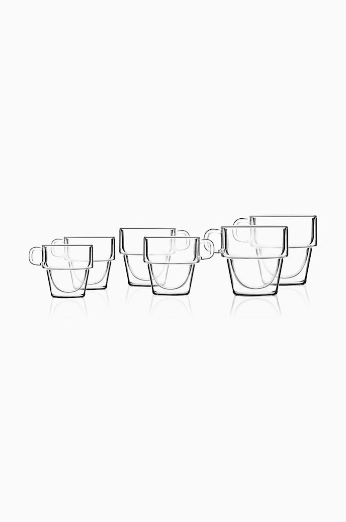 Sada pohárov Vialli Design 150 / 280 / 350 ml 6-pak priesvitná 5901638727466