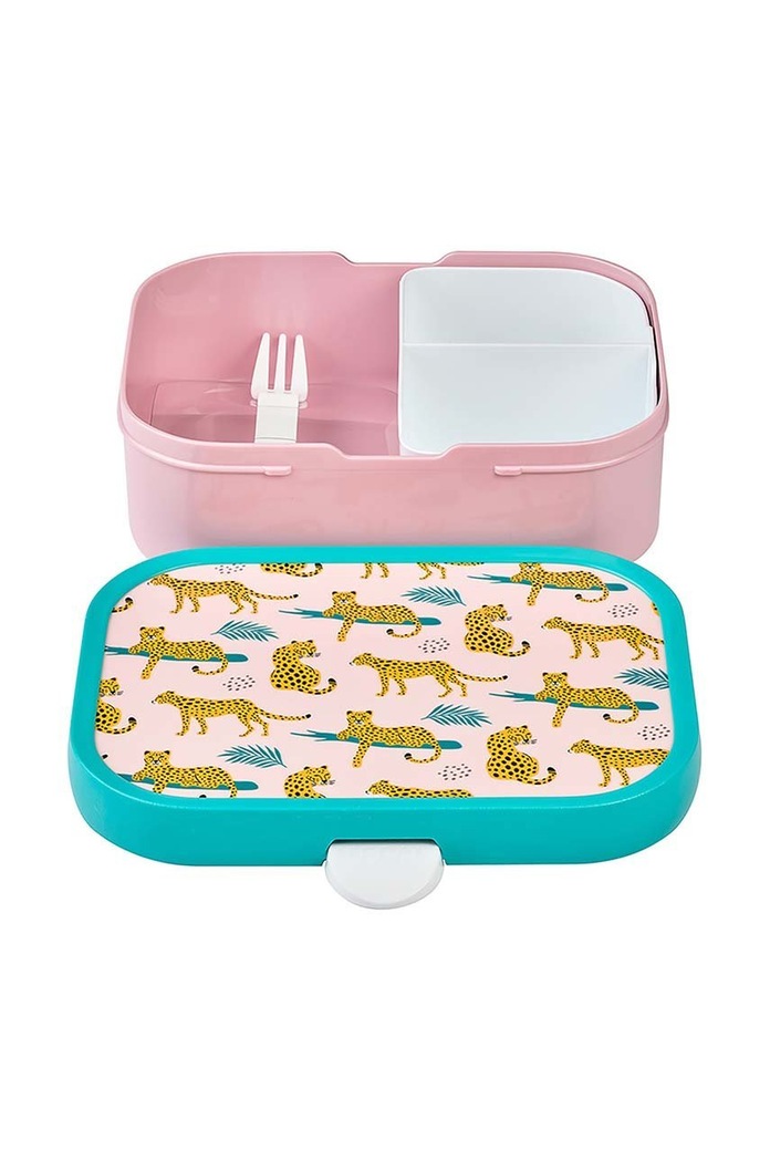 Fiú Mepal gyerek ebédtartó készlet és palack Lunch Set Campus 107410165388 többszínű