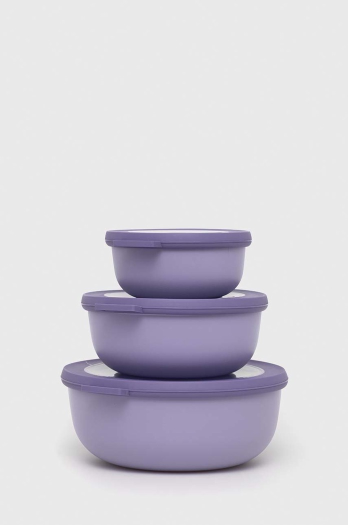 Mepal set de boluri multifuncționale Cirqula 3-pack violet 106230074600