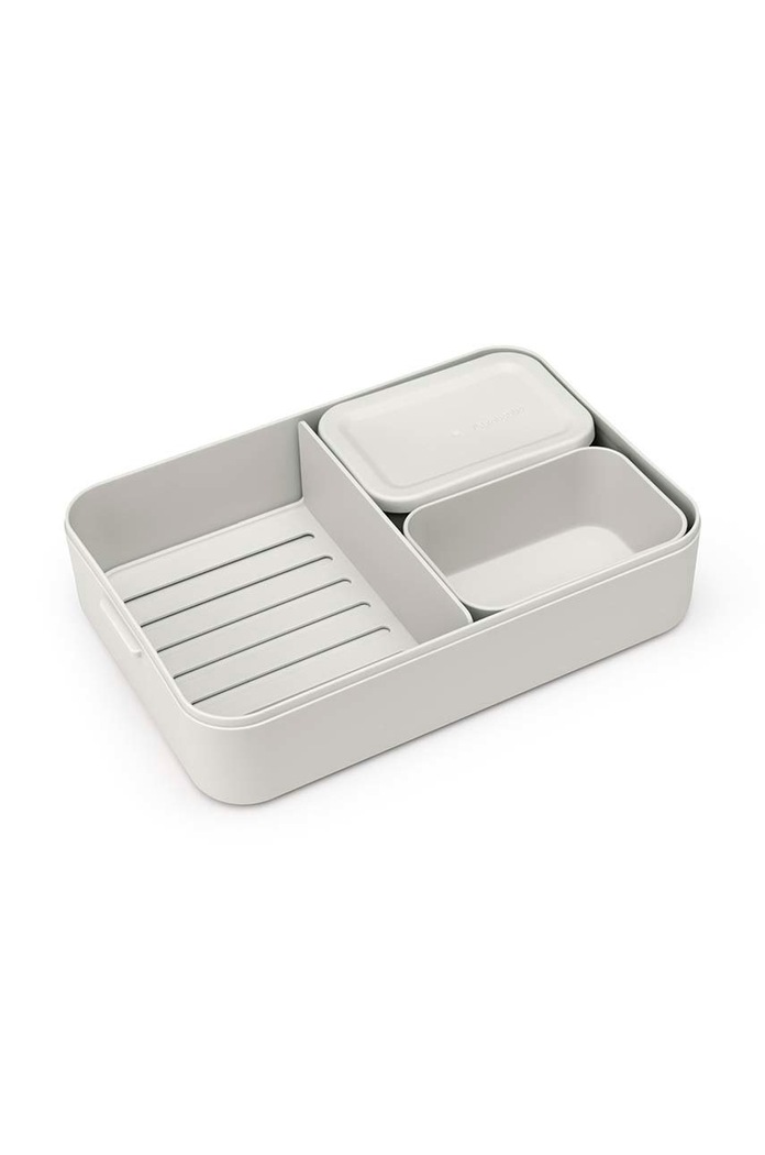 Škatla za kosilo Brabantia Make & Lunch, L siva 203503