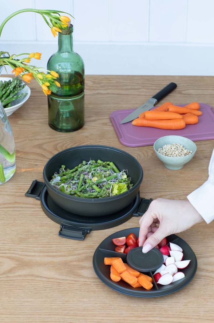 Cucina e Bar Brabantia ciotola per il pranzo Make & Take, 1,3 L 206344 grigio