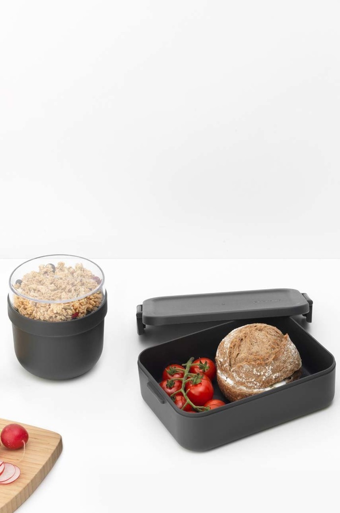 Komplet škatel za kosilo Brabantia Make & Take 3-pack 206740 siva AA00