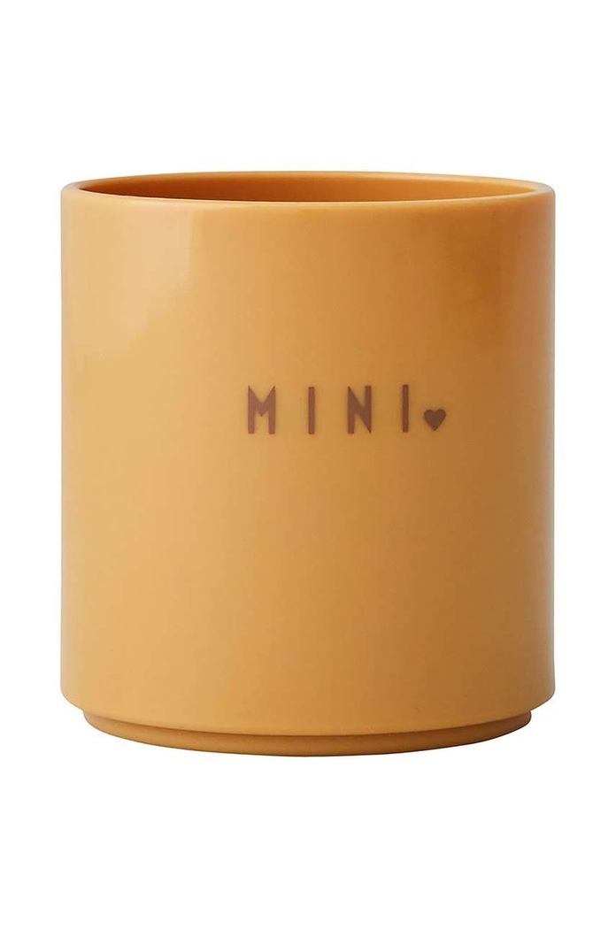 Hrnek Design Letters Mini favourite cup žlutá 20103022MUSTRDBOSS