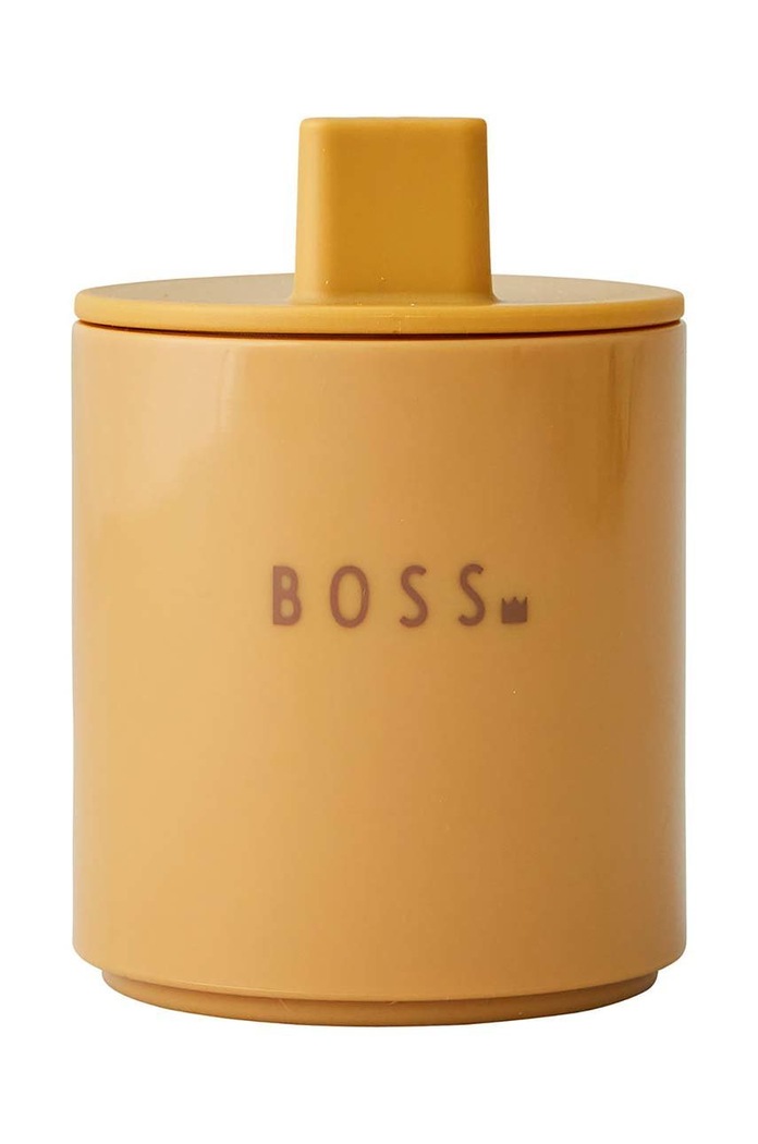 Hrnek Design Letters Mini favourite cup žlutá 20103022MUSTRDBOSS