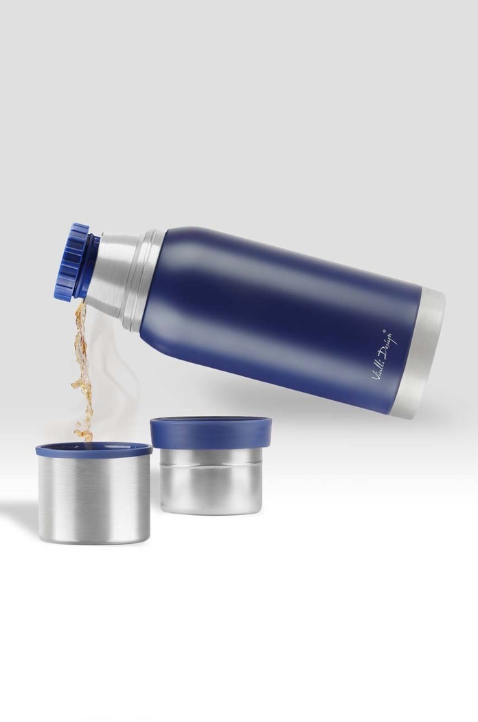 Θερμός φαγητού Vialli Design Fuori 1000 ml μπλε 7657