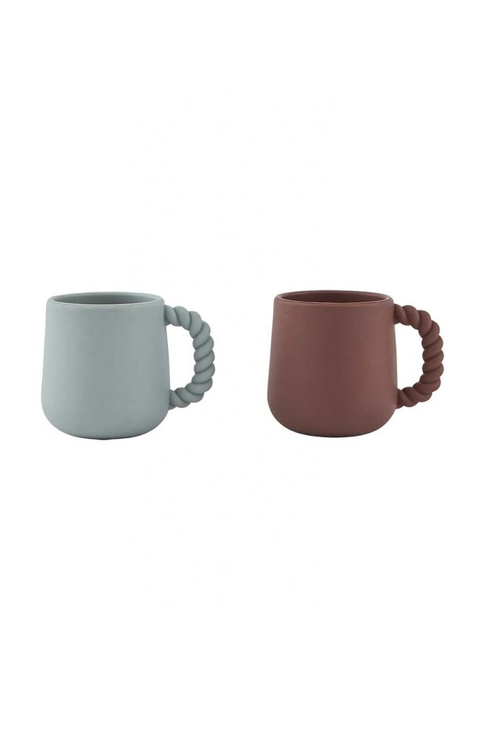 OYOY zestaw kubków Mellow 2-pack multicolor M107190