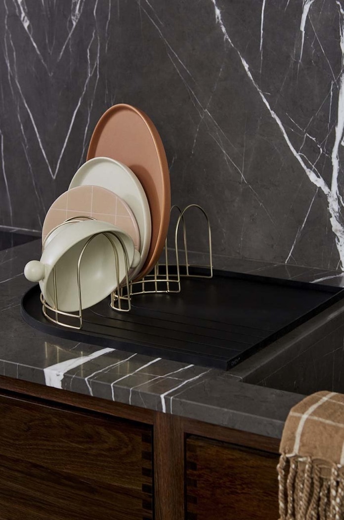 Bucătărie și bar OYOY tavă de vase Dish Tray 10814 negru