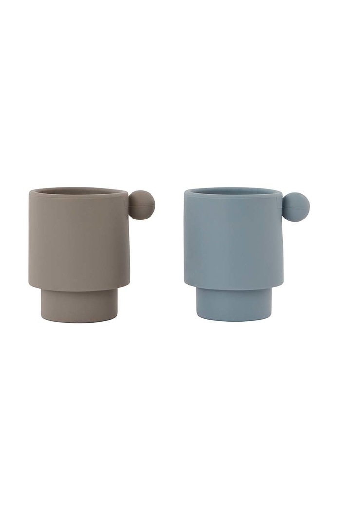 OYOY zestaw kubków Tiny Inka 2-pack multicolor M107013