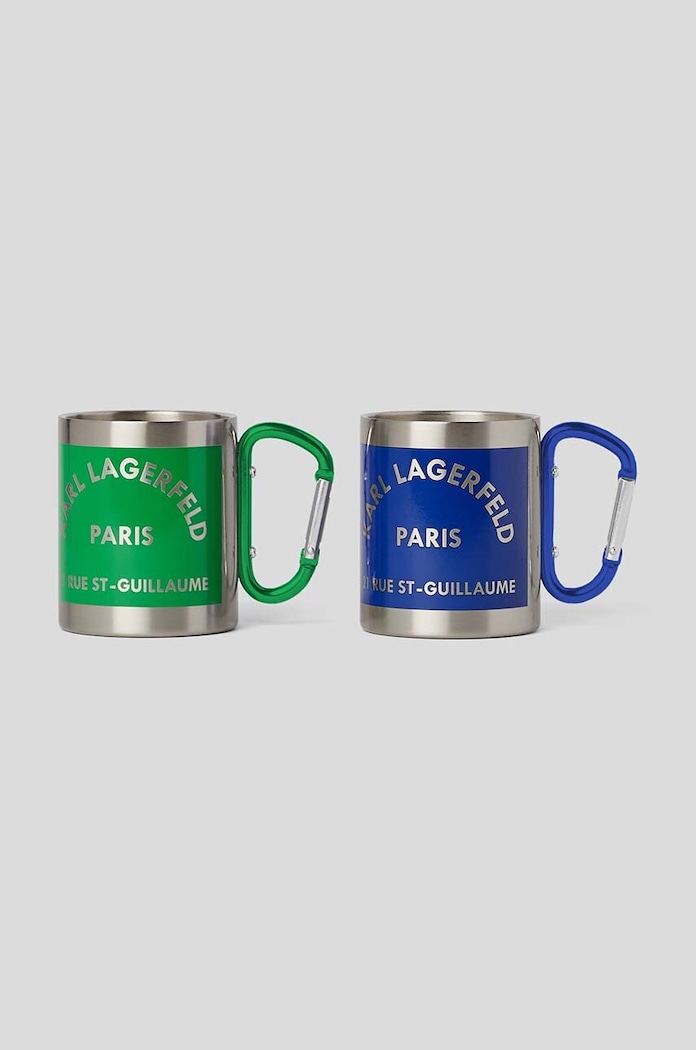 Karl Lagerfeld zestaw kubków 2-pack niebieski 235W4003