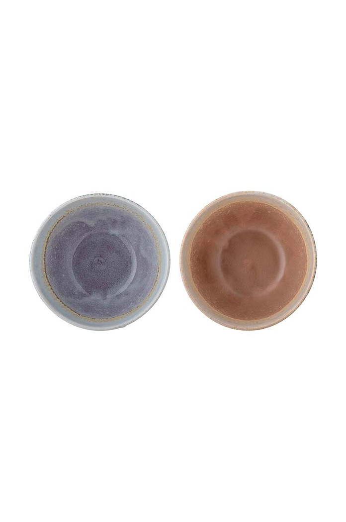 Bloomingville zestaw misek Cloe 2-pack 82058375 niebieski AA00