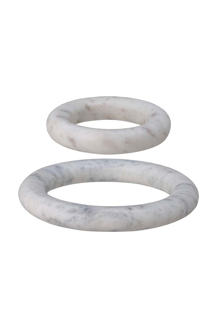 Kuchyňský stojan Bloomingville Finola 2-pack 82059599 bílá AA00