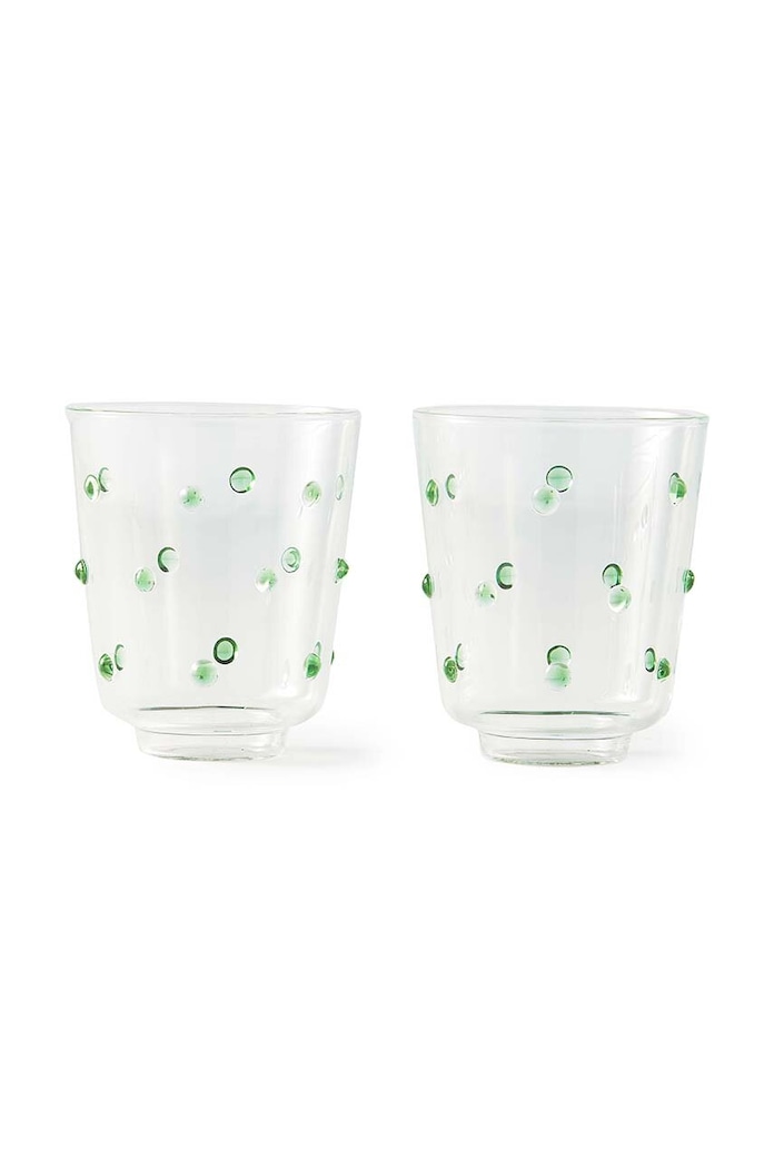 Pols Potten zestaw szklanek 300 ml 2-pack zielony 140.230.148