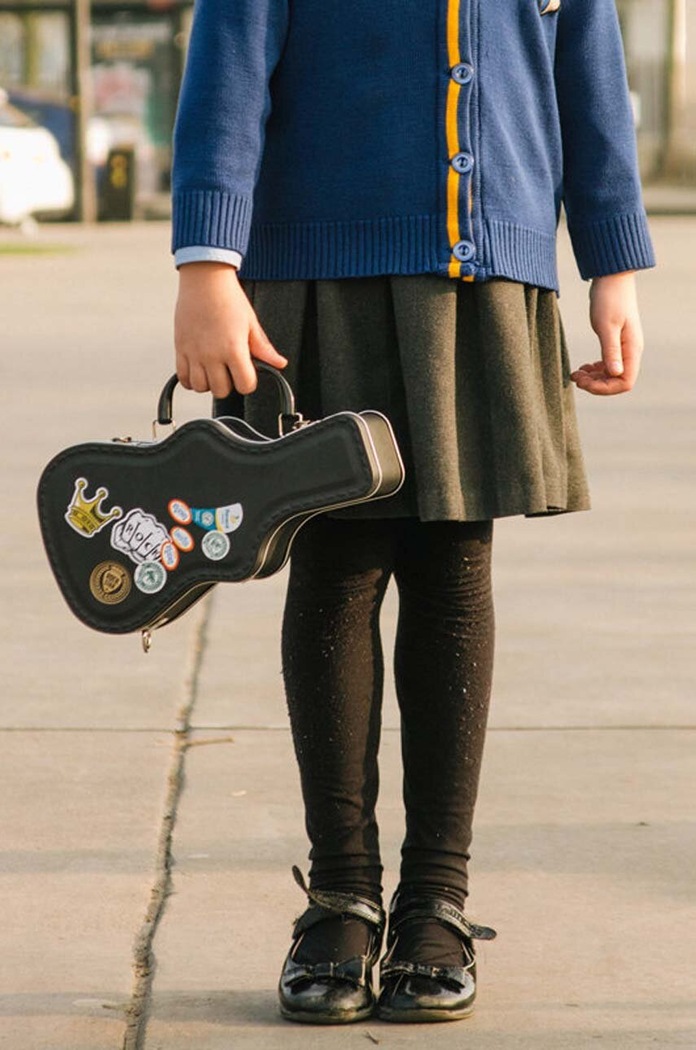 Luckies of London lunchbox Guitar Case SK.LUNCHGUITAR1