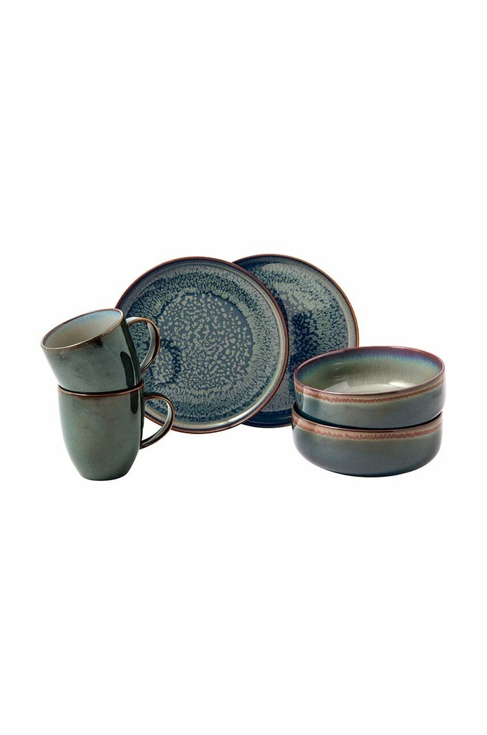 Villeroy & Boch set mic dejun pentru 2 persoane Crafted Breeze 6-pack multicolor 1951679071