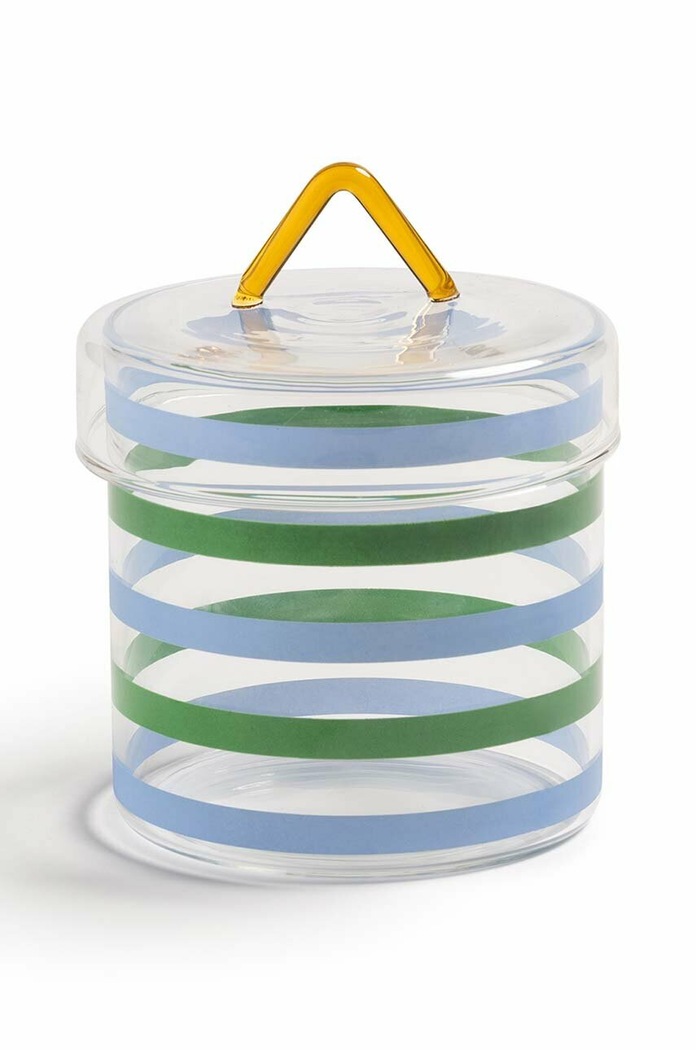 Кутия с капак &k amsterdam Jar Stripy многоцветен 1441.08