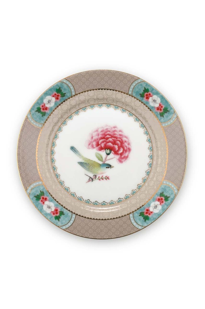 Pip Studio talerz deserowy Blushing Birds 17 cm multicolor 51.001.210