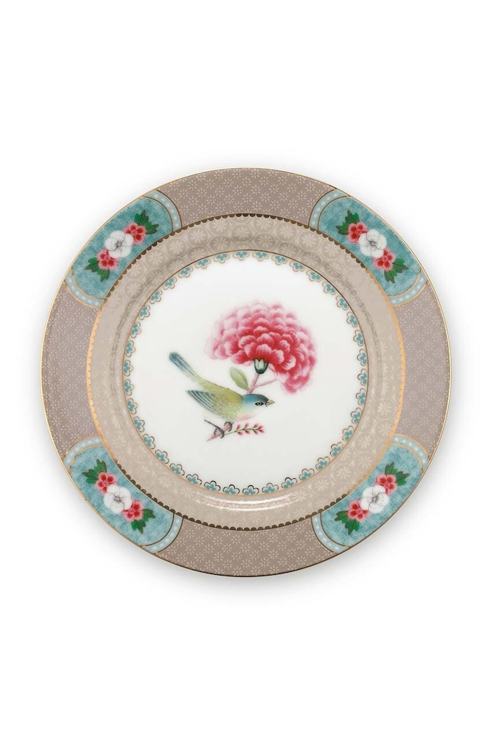 Pip Studio talerz deserowy Blushing Birds 17 cm multicolor 51.001.210