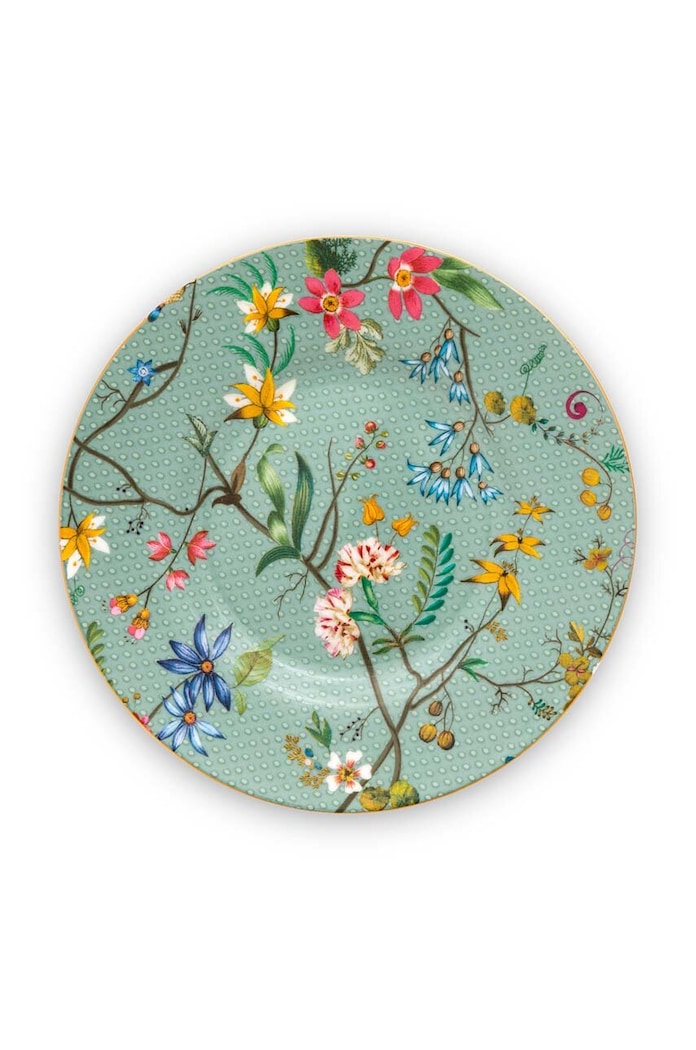 Pip Studio talerzyk Jolie Flowers 12 cm multicolor 51.001.248