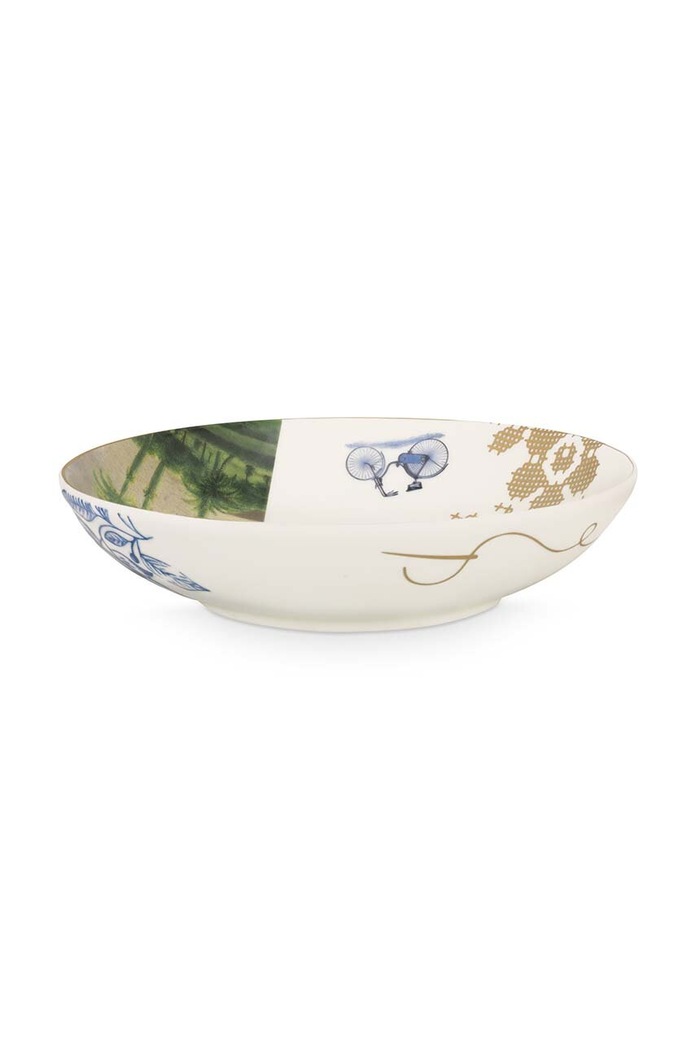 Kuchnia i bar Pip Studio talerz głęboki Heritage Palm 51.001.272 multicolor