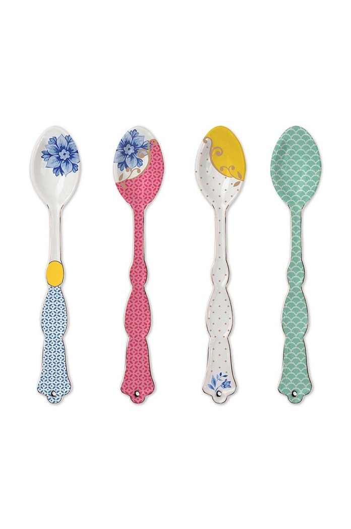 Pip Studio zestaw łyżeczek Royal Multi 4-pack multicolor 51.060.001