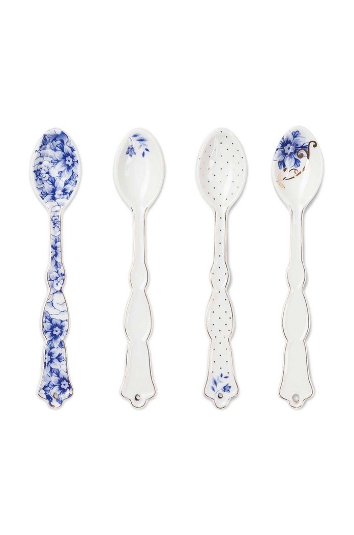 Pip Studio set de linguri Royal White 4-pack multicolor 51.060.002
