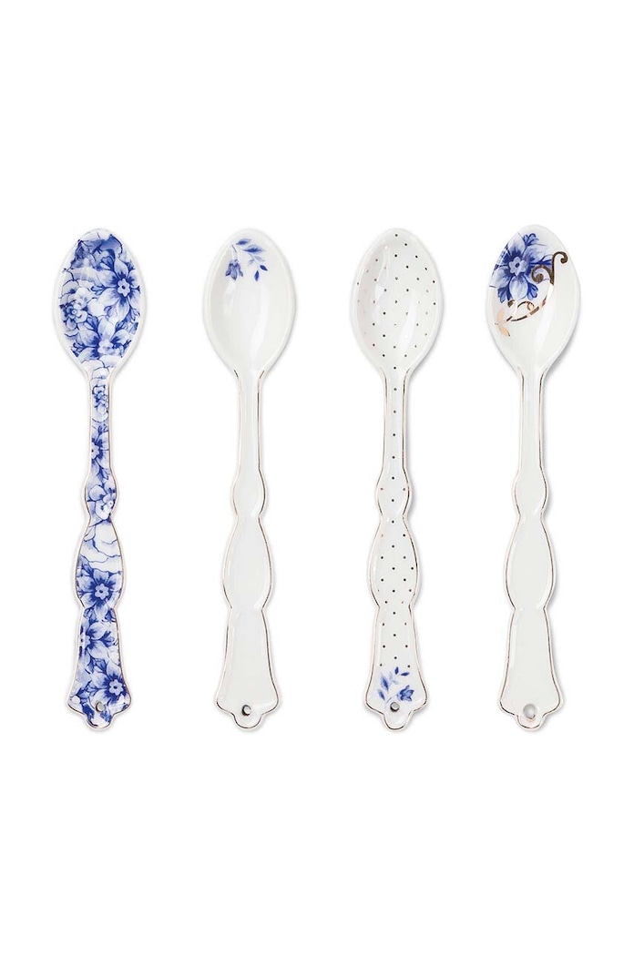 Pip Studio set de linguri Royal White 4-pack multicolor 51.060.002