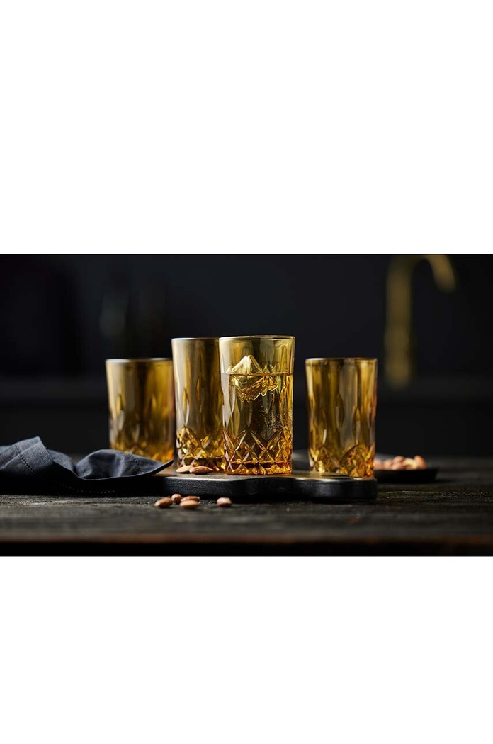 Sada skleniček Lyngby Sorrento 380 ml 4-pack 27782 žlutá