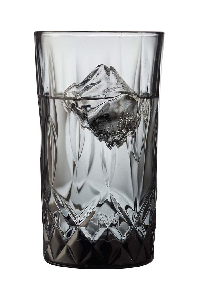 Kuchyňa a bar Sada pohárov Lyngby Sorrento 380 ml 4-pak 27784 sivá
