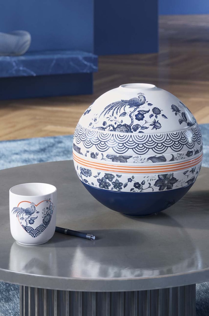 Сервиз за хранене за двама души Villeroy & Boch La boule Paradiso (7 броя) 1016659099 многоцветен