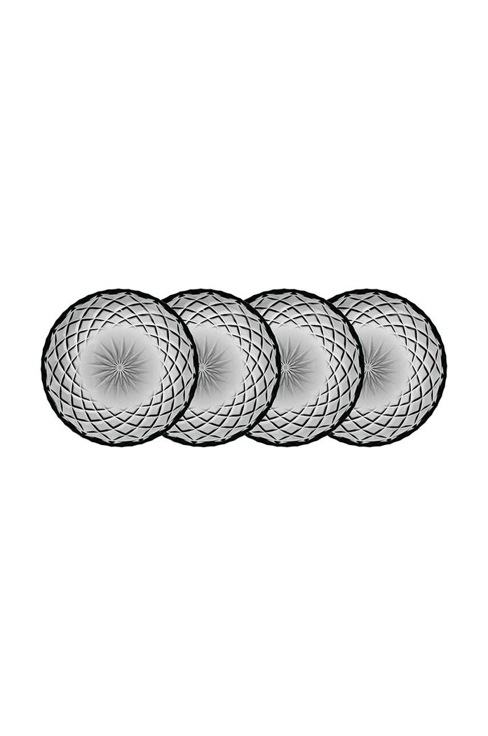 Sada dezertných tanierov Lyngby Sorrento 16 cm sivá 27801